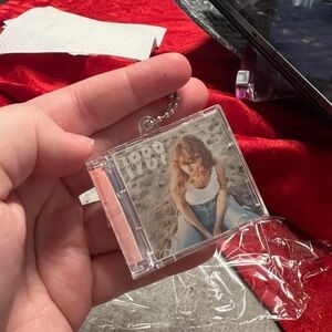 Taylor Swift 1989 TV Pink Mini Album Keychain
